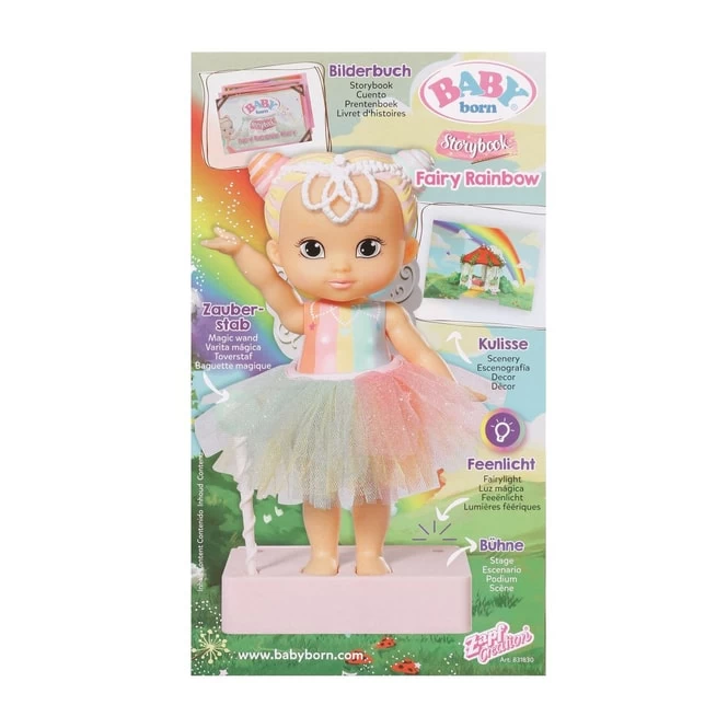 Zapf Creation BABY Born - Storybook - Fairy Rainbow - 18cm – Bild 2