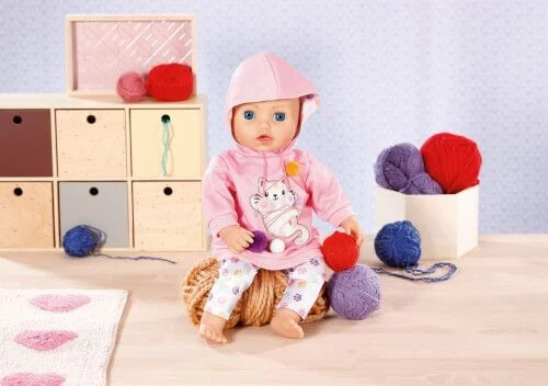 Dolly Moda - Pulli + Leggings Kätzchen, 43 Cm – Bild 3