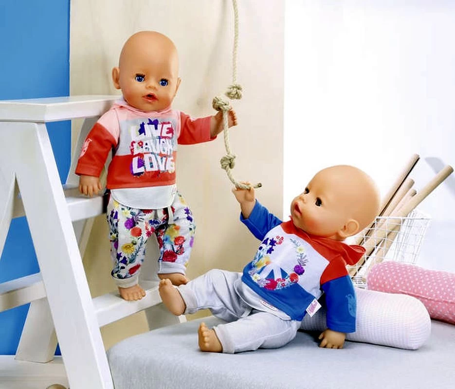 BABY Born® - Trend Jogginganzug, 43 Cm, Sortiert – Bild 3