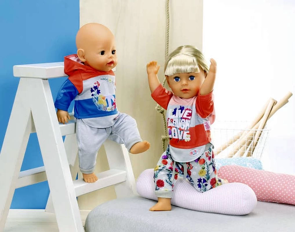 BABY Born® - Trend Jogginganzug, 43 Cm, Sortiert – Bild 5