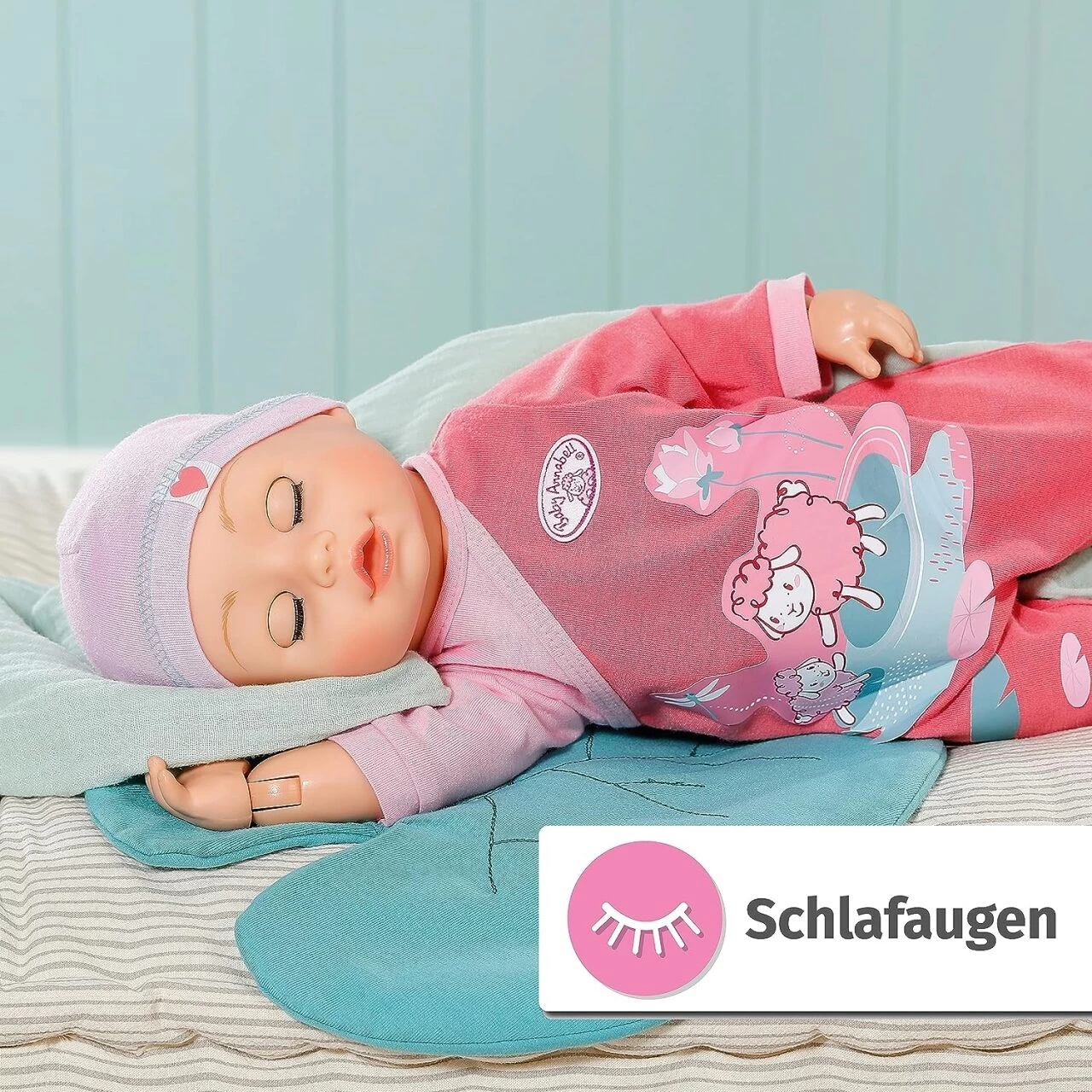 ZAPF 710616 Baby Annabell Emily Lauf Mit Mir 43cm – Bild 3