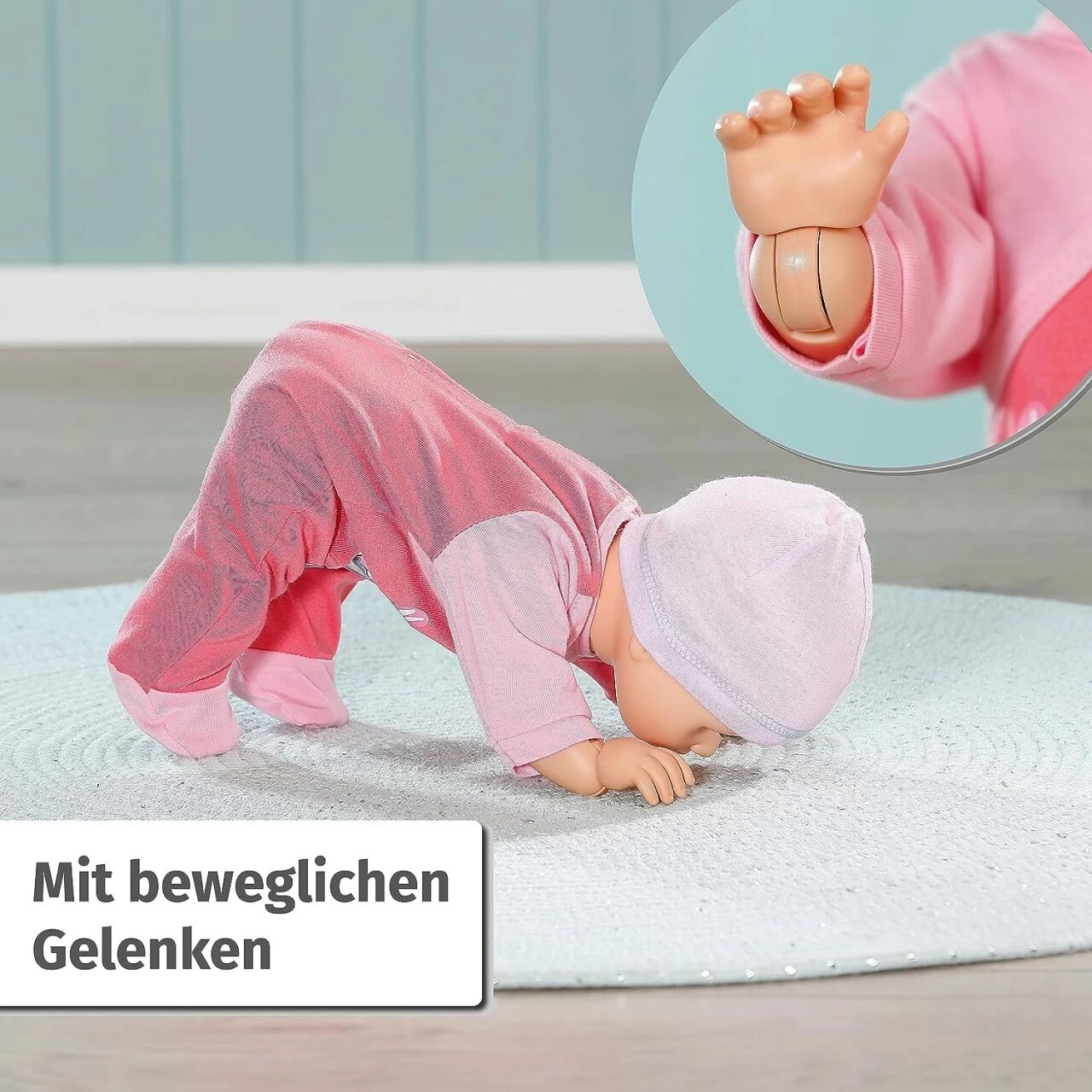 ZAPF 710616 Baby Annabell Emily Lauf Mit Mir 43cm – Bild 5