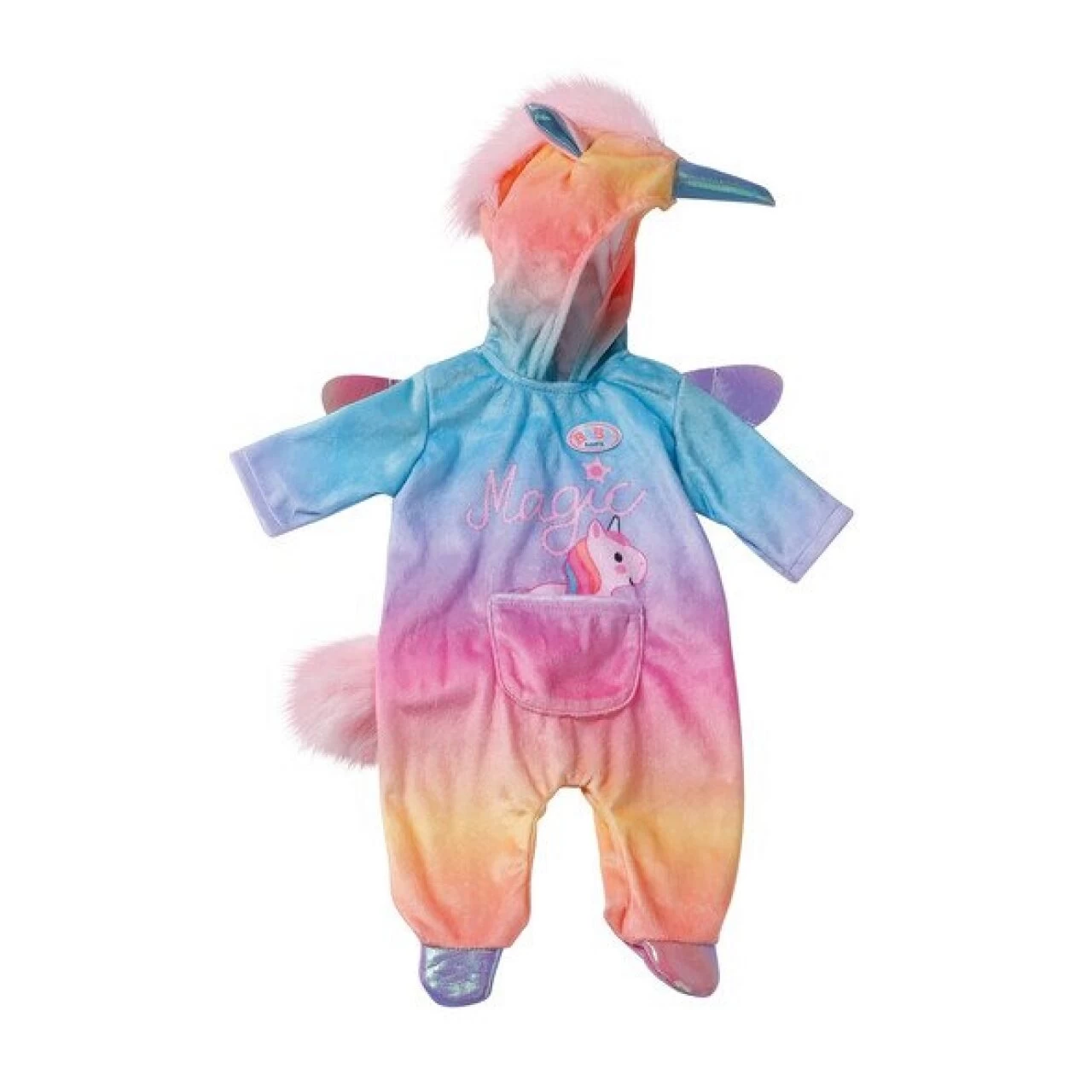 ZAPF 828205 BABY Born® Kuschelanzug Einhorn