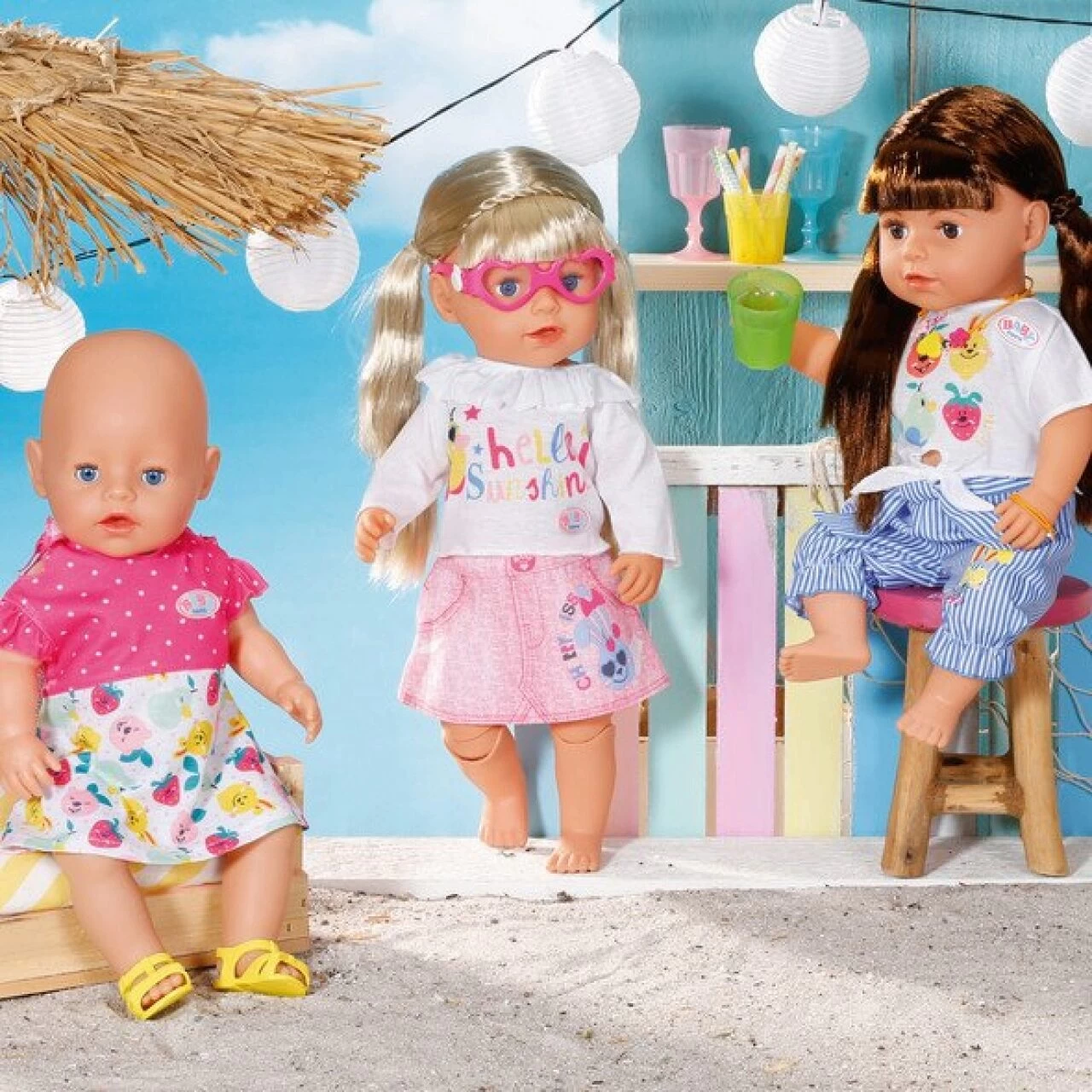 ZAPF 828793 BABY Born® Holiday Modeset Frühling 43 Cm – Bild 2