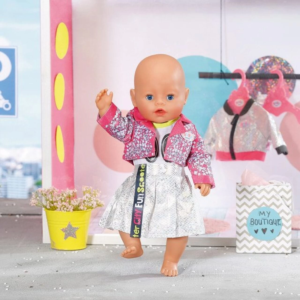 ZAPF 830222 BABY Born City Outfit 43cm – Bild 2