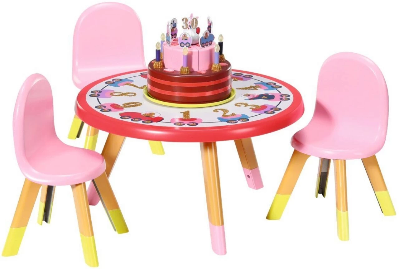 ZAPF 831076 BABY Born Happy Birthday Partytisch