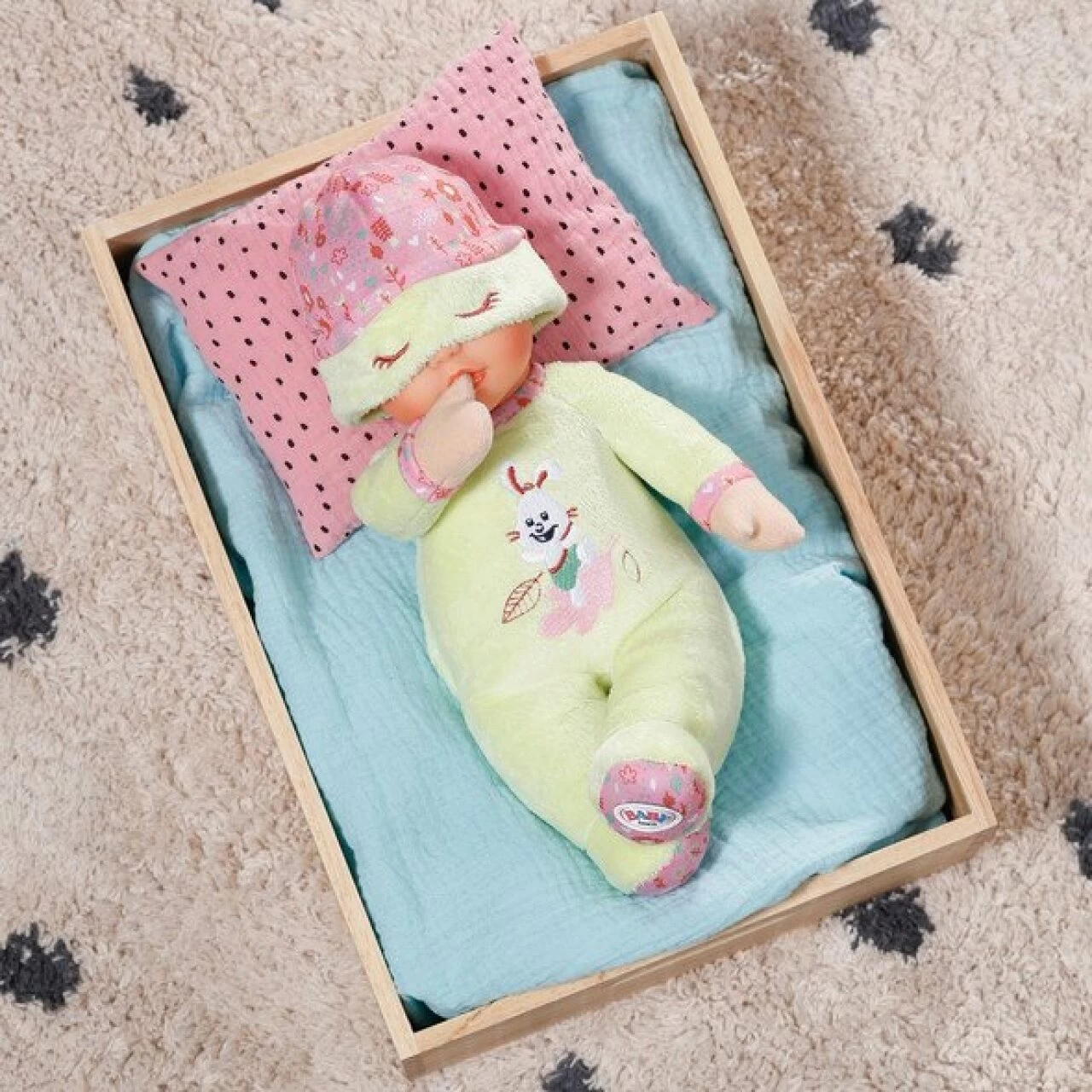 ZAPF 832271 BABY Born Sleepy For Babies Green 30 Cm – Bild 2