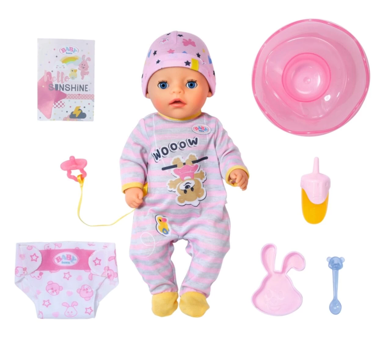 ZAPF 835685 BABY Born Little Girl 36 Cm