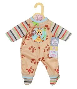 ZAPF 871478 Dolly Moda Strampler Mit Giraffe 43 Cm